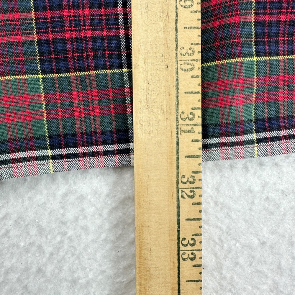 Ralph Lauren Mens XXL Button Down Shirt Red Green Plaid Long Sleeve Pony Pocket - Picture 9 of 9
